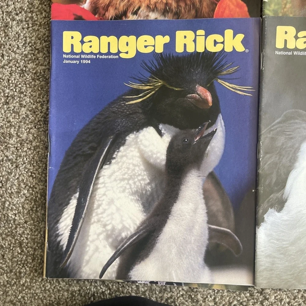 Ranger Rick's Nature‎ Magazine 1993-1994 National Wildlife Kids Vtg Lot Of 11